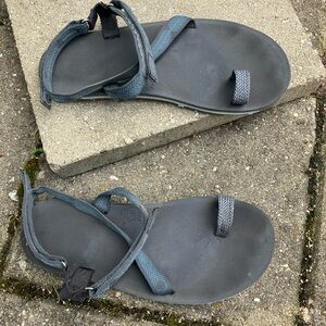 Xero sandals, size 7, Veracruz grey/blue